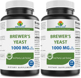 Brieofood Brewers Yeast bottle front view for daily wellness and convenience