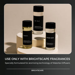 Brightscape Waterless Diffuser 300 sq ft coverage ideal for living spaces.