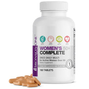 Bronson ONE Daily 50+ bottle prepared for your daily wellness routine.