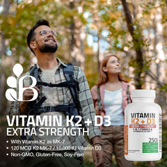 Bronson bottle pouring capsules into a glass for daily use.