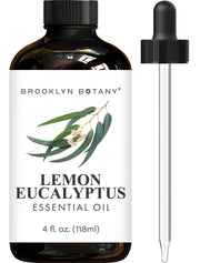 Brooklyn Botany Lemon Eucalyptus Oil bottle showing premium purity for diffuser routines