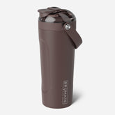 BrüMate MultiShaker Blender Bottle front view in Java finish, insulated stainless steel