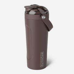 BrüMate MultiShaker Blender Bottle front view in Java finish, insulated stainless steel