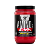 BSN Amino X EAAs bottle-pour ideal for pre-workout hydration and recovery.