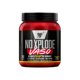 BSN N.O.-XPLODE Vaso pineapple pump bottle ready for a workout