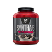 BSN SYNTHA-6 EDGE cookies n cream tub front view, flavorful protein option for daily needs