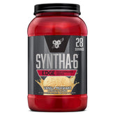 BSN SYNTHA-6 Edge vanilla powder tub boosts daily protein goals.