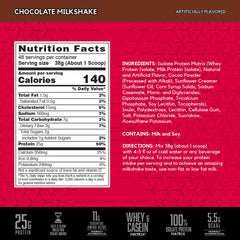 BSN SYNTHA-6 ISOLATE chocolate milkshake pour, smooth texture for quick mixability.