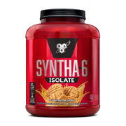 BSN SYNTHA-6 ISOLATE tub front view, premium protein option for post-workout recovery