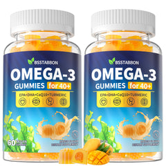 BSSTABBON Omega-3 gummies bottle for convenient daily support