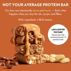 Front packaging of B.T.R. Nation vegan keto bars on store shelf