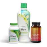 BTT Healthy Body Start Pak 2.0 bottle on table with clean label.