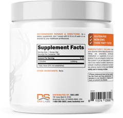 Bucked Up Essentials L-Citrulline jar closeup with secure lid.
