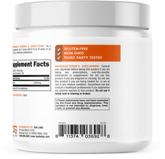 Bucked Up L-Citrulline powder pouring into a shaker.
