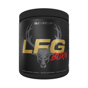 Bucked Up LFG Pre Workout Berry tub front view for energized training.