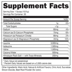 Bucked Up Original BCAA Miami serving scoop for easy dosing.