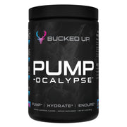 Bucked Up Pump-ocalypse Miami bottle pour highlighting nitric oxide support for workouts