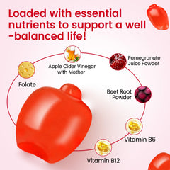 BucolicoBuy Keto ACV Gummies ingredients view highlights beetroot powder for color and nutrients.