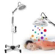 BUIFAC TDP lamp front view with stainless steel shade for safe at-home heat therapy.