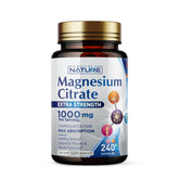 Built by Nature Magnesio Citrato 1000mg en botella, toma fácil para la rutina diaria.