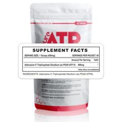 BulkStimulants Pure ATP powder scoop ready for fast pre-workout energy