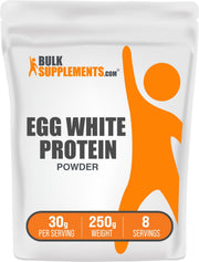 BulkSupplements Egg White Protein Powder bottle for lactose-free protein