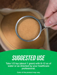 Gluten-free vegan flaxseed extract packaging on clean surface