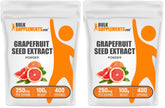 BulkSupplements Grapefruit Seed Extract powder in a scoop for daily antioxidant support