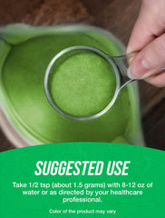 BulkSupplements Organic Wheatgrass Powder cup suggests simple routine nutrition.