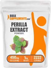 BulkSupplements Perilla Extract Powder bottle front view for daily wellness