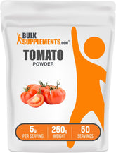 BulkSupplements Tomato Powder packaging 250g for a gluten-free pantry staple