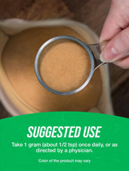 BulkSupplements Mulberry Leaf Extract powder being poured into a shaker for easy use