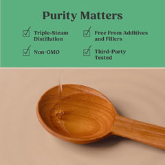 Bulletproof MCT Oil coconut source visual emphasizing purity and no additives.