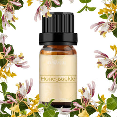 BURIBURI Honeysuckle essential oil bottle 10ml preserves purity and aroma.