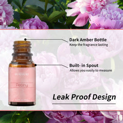 BURIBURI Peony essential oil enhances handmade soaps with floral scent.