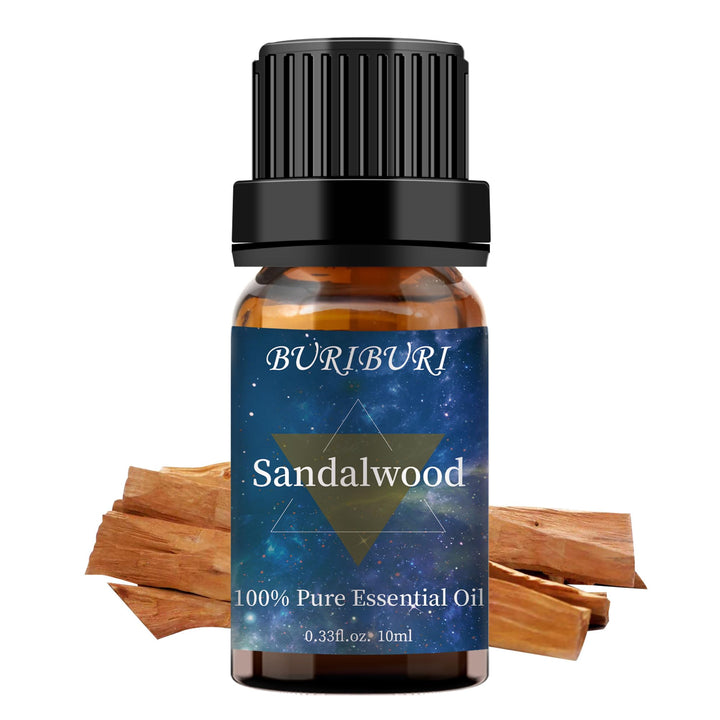 BURIBURI Sandalwood essential oil amber bottle for diffuser aromatherapy