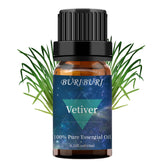 BURIBURI Vetiver oil in amber bottle ready for diffusion and DIY blends.