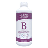 Buried Treasure B Complete bottle pour demonstrates sugar-free liquid for easy on-the-go dosing