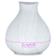 BZseed aromatherapy diffuser in wood grain finish with 550ml capacity for lasting aroma