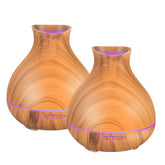 BZseed aromatherapy diffuser two-pack with 550ml capacity for extended fragrance sessions.