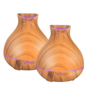 BZseed aromatherapy diffuser two-pack with 550ml capacity for extended fragrance sessions.