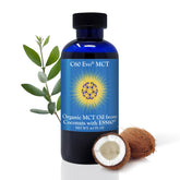 C60 Evo MCT Oil bottle pouring ESS60 for energy support