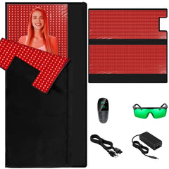 cabpay red light therapy pad offers full-body coverage for improved circulation and skin vitality.