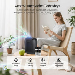 CACAFSFY wall mountable diffuser shown in sleek setup