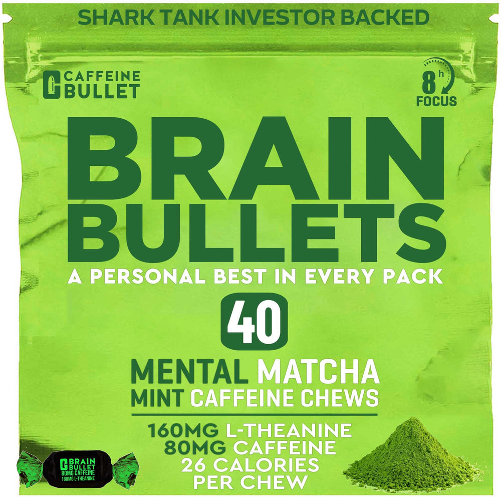 Caffeine Bullet Brain Bullet 2 Bag Bundle MCF for focused work sessions.