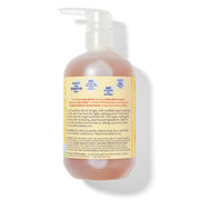 California Baby lavender body wash pump demonstrates a soft foam for bedtime routine.