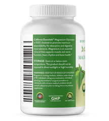 California Essentials Magnesium Glycinate bottle assembly for easy daily use