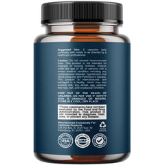California Products Prostate Support capsules close-up showing the natural blend