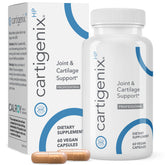 Calroy Cartigenix HP bottle front with label for joint support.
