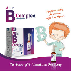 Camrusepa B Vitamin Complex bottle on shelf for daily wellness.